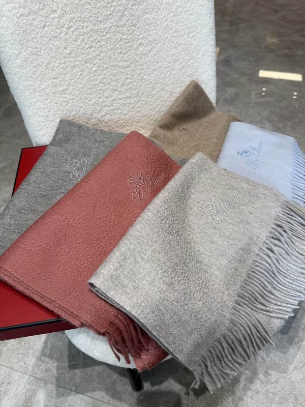 Loro Piana scarf 32X180cm 100%山羊绒 E112805